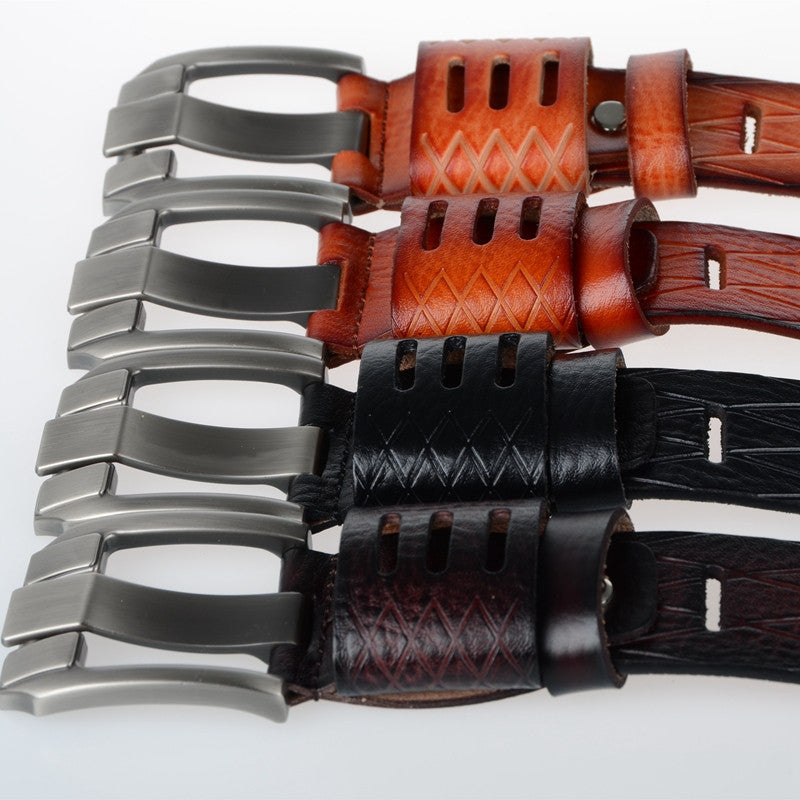 High Quality Genuine Luxury Leather Belt For Men