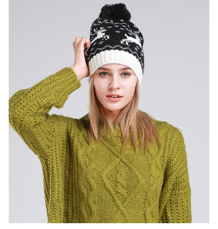 Winter Hats for Women Beanies with Top Ball