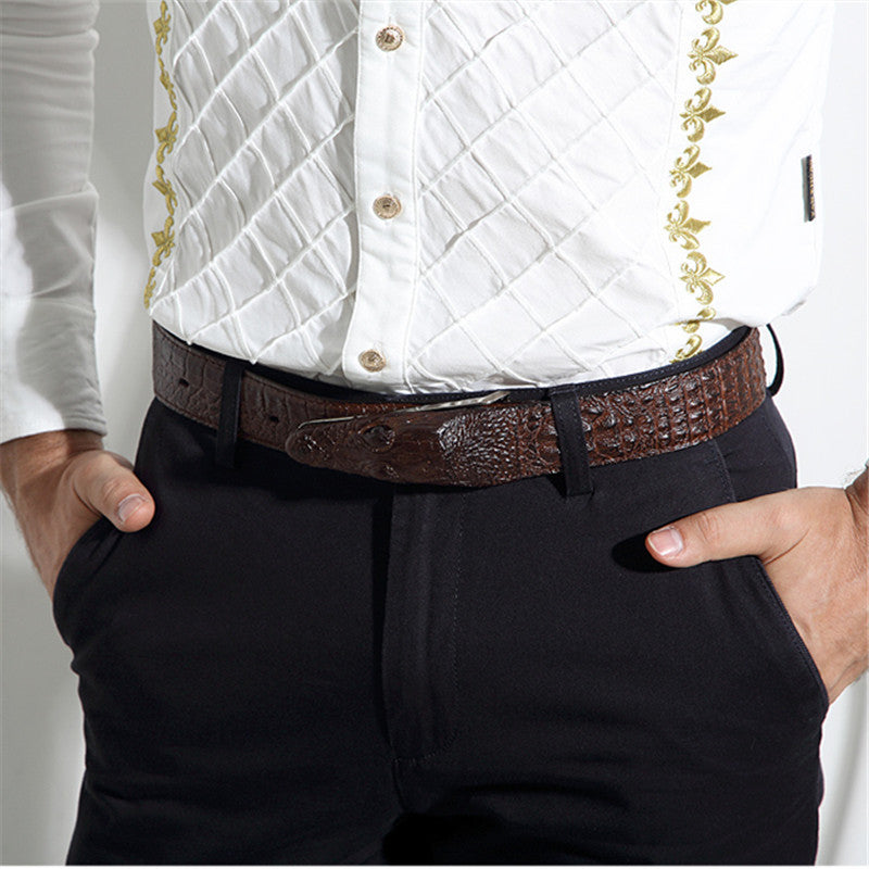 Luxury Leather Design High Quality Belt for Men