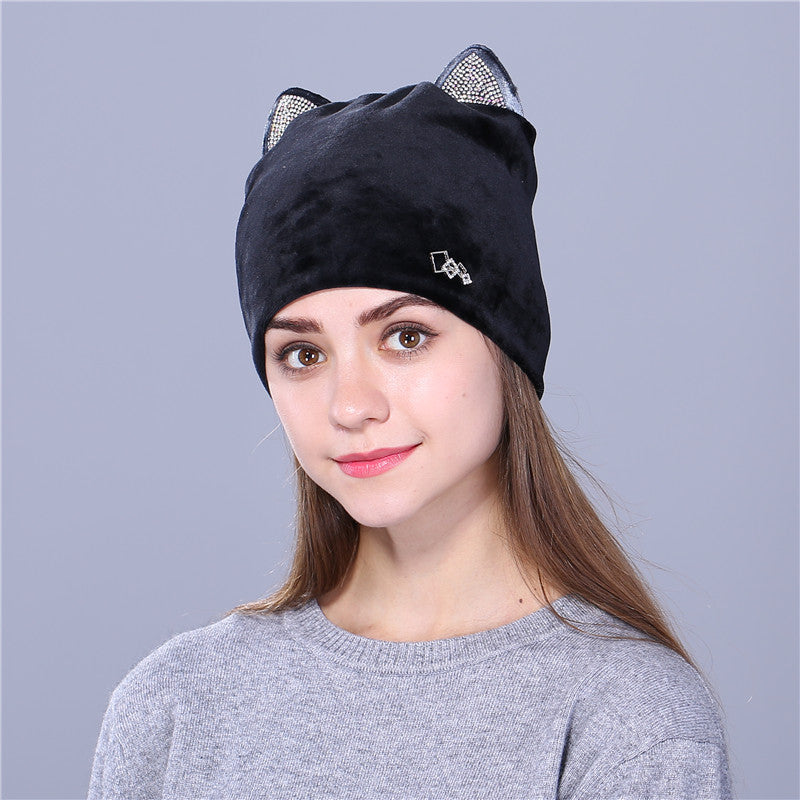 Kitty Cat Pattern Women Hats