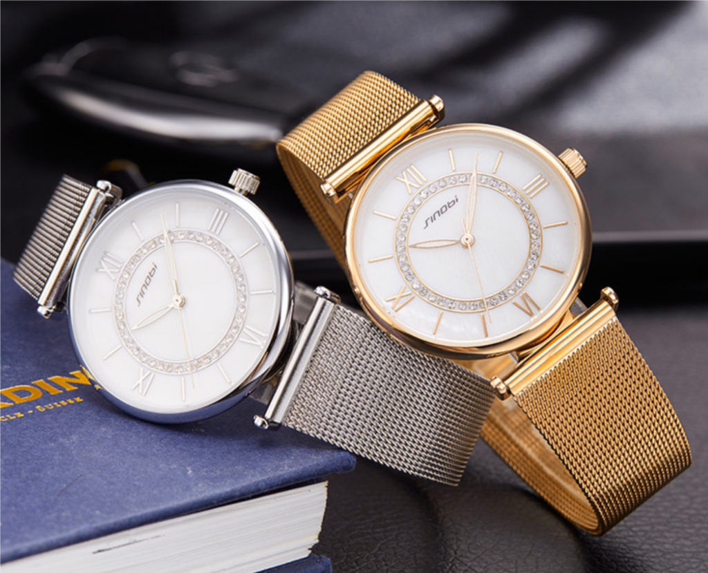 2 Luxury Quartz Bracelet Watches ww-d ww-b