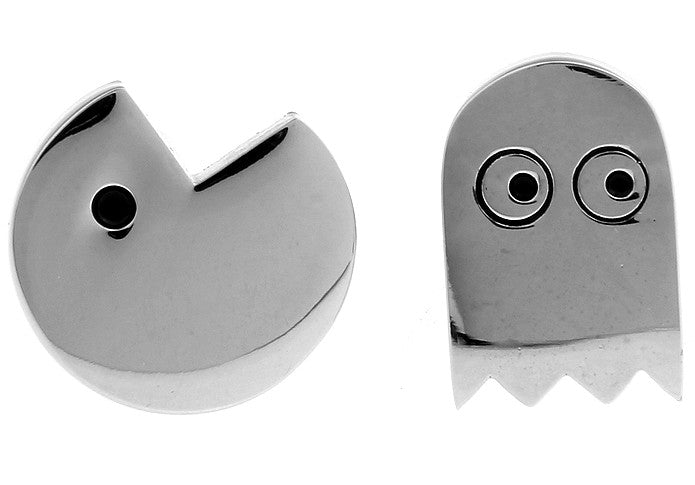 Brass Material Cute Pacman Design Cufflinks For Men