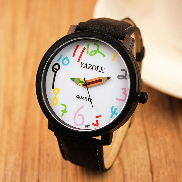 Famous Casual Clock Quartz Ladies Watch ww-b