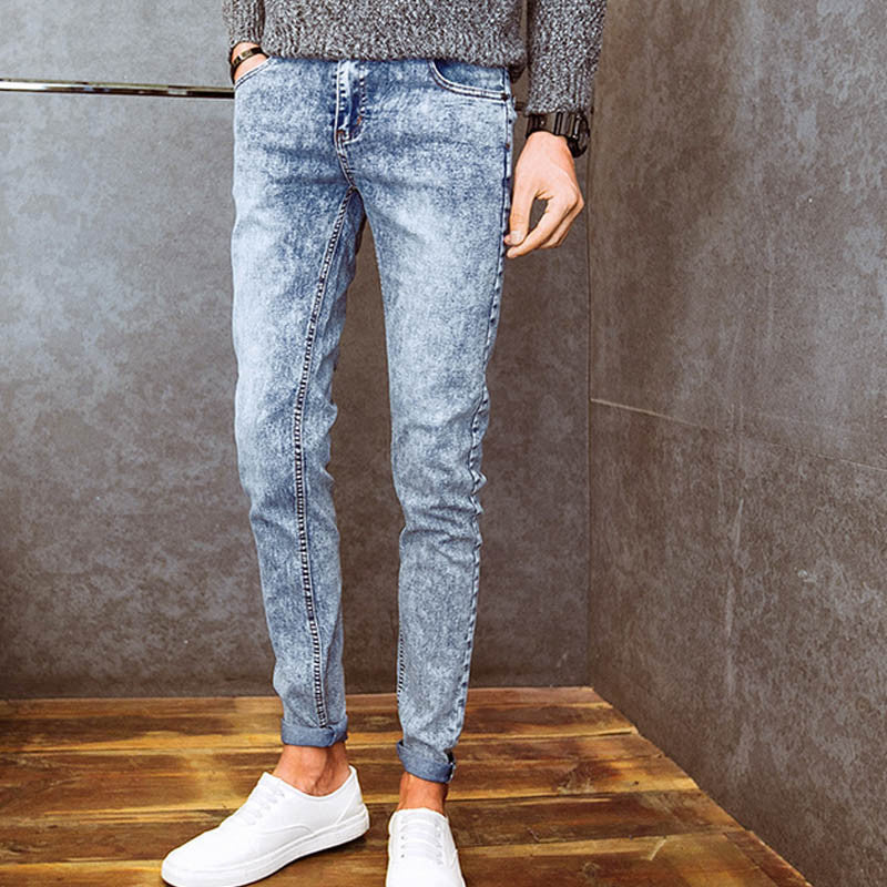 Autumn Hip Hop Skinny Jeans for Men