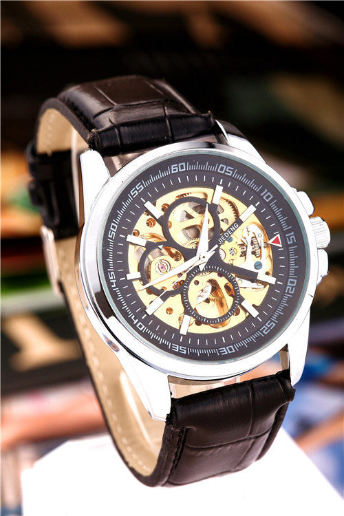 Mechanical Hand Wind Luxury Fashion Watch wm-m