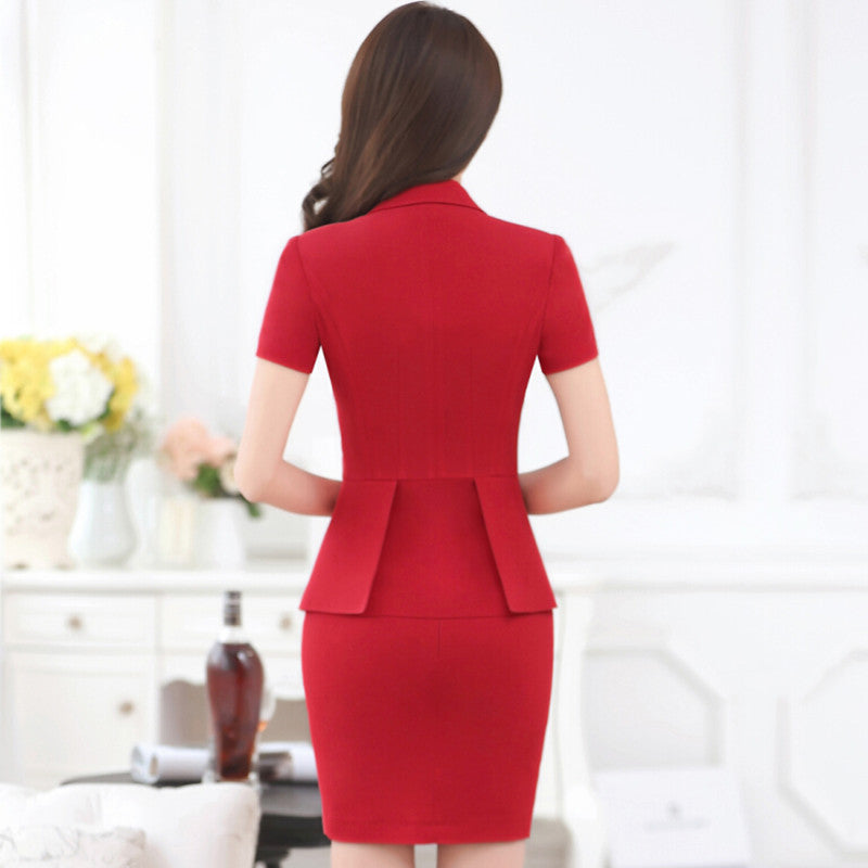 Fashion Formal Business Skirt Suits For Women