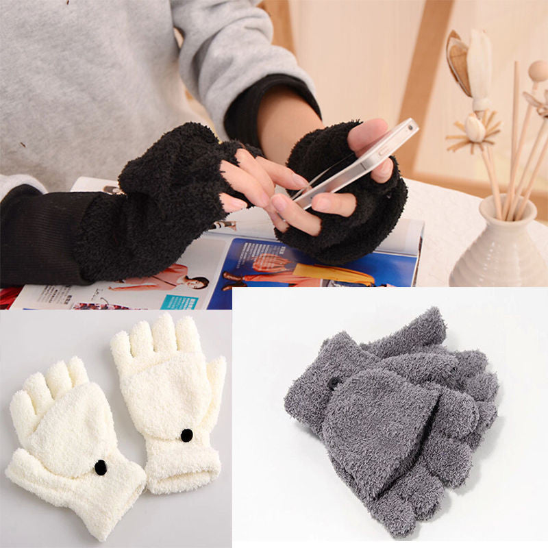 1 Pair Fingerless Fashion Gloves For Women