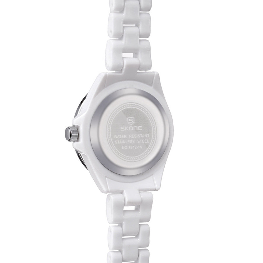Casual Ladies Watches With White Band ww-d ww-b