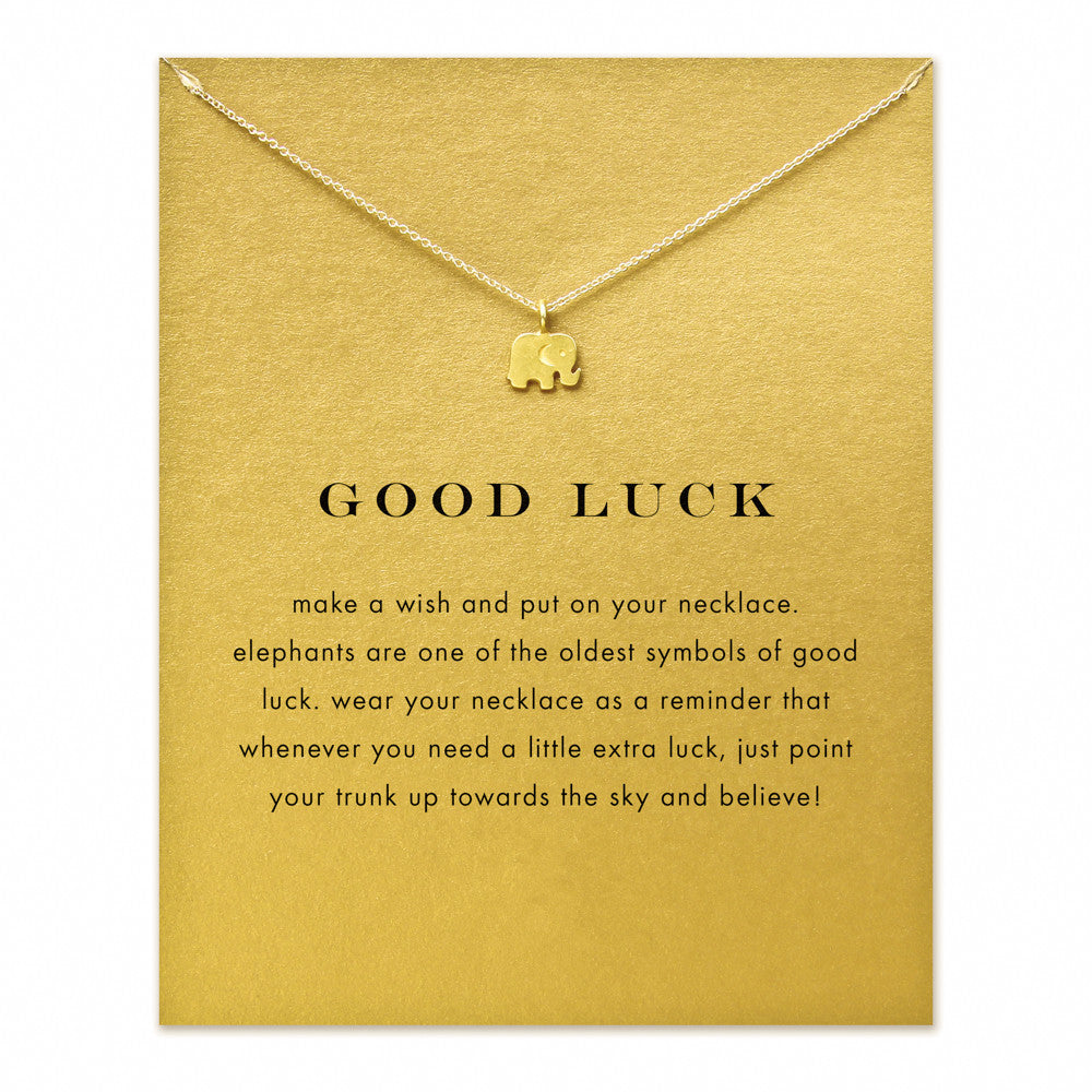 Hot Sale Sparkling Good Lucky Elephant Pendant Women Jewelry