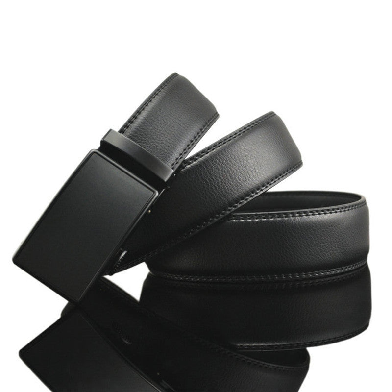 Automatic Buckle High Quality Design Leather Luxury Belt For Men