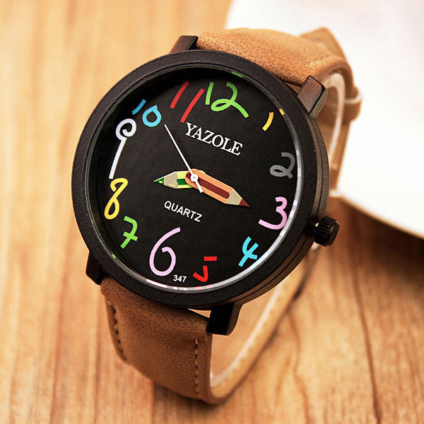 Famous Casual Clock Quartz Ladies Watch ww-b