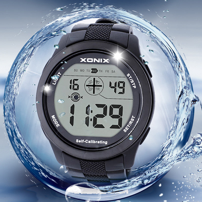 Self Calibrating Internet Sport Waterproof Radio Wave Digital Watch ww-s wm-s