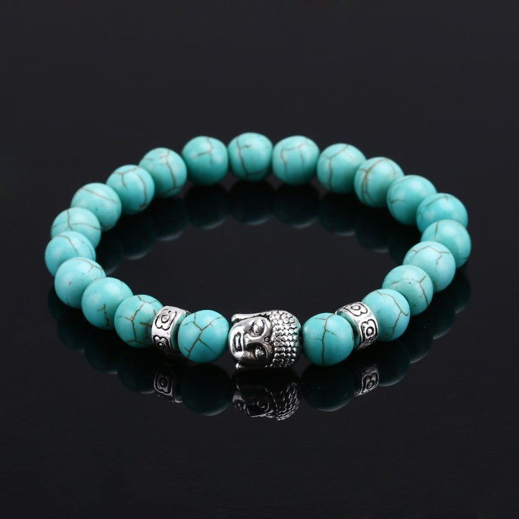 Natural Healing Stone Buddha Bracelets mj-