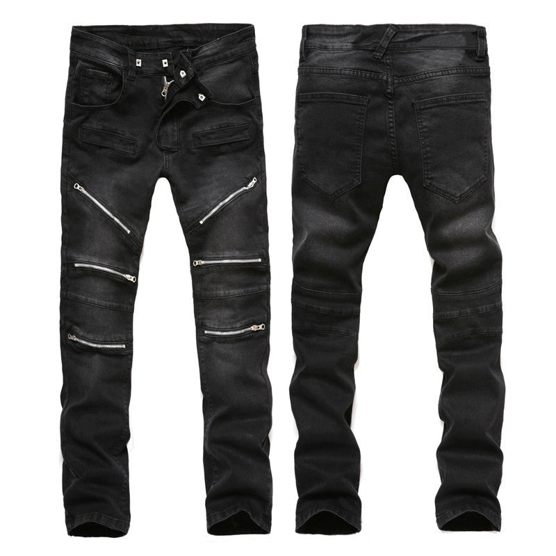 Slim Fit Good Quality Blue Black Designer Jeans For Men