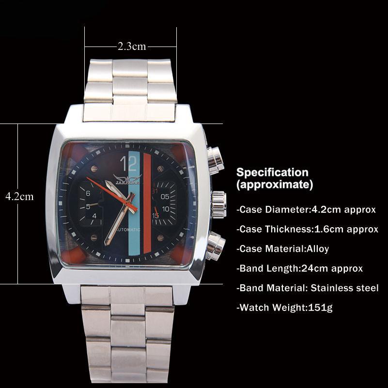 Mechanical Automatic Stainless Steel Watch wm-m