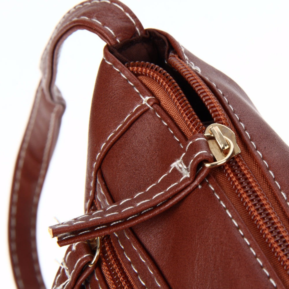 PU Leather Crossbody Messenger & Shoulder Bag bws