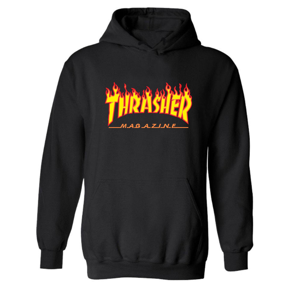 New Fashion Thrasher Skateboard Hooded Unisex Sweatshirts