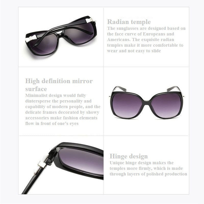 Luxury Designer Vintage Sunglasses for Women