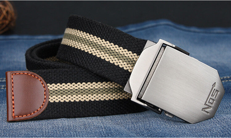 NOS Design Canvas Casual Strap Unisex Belt