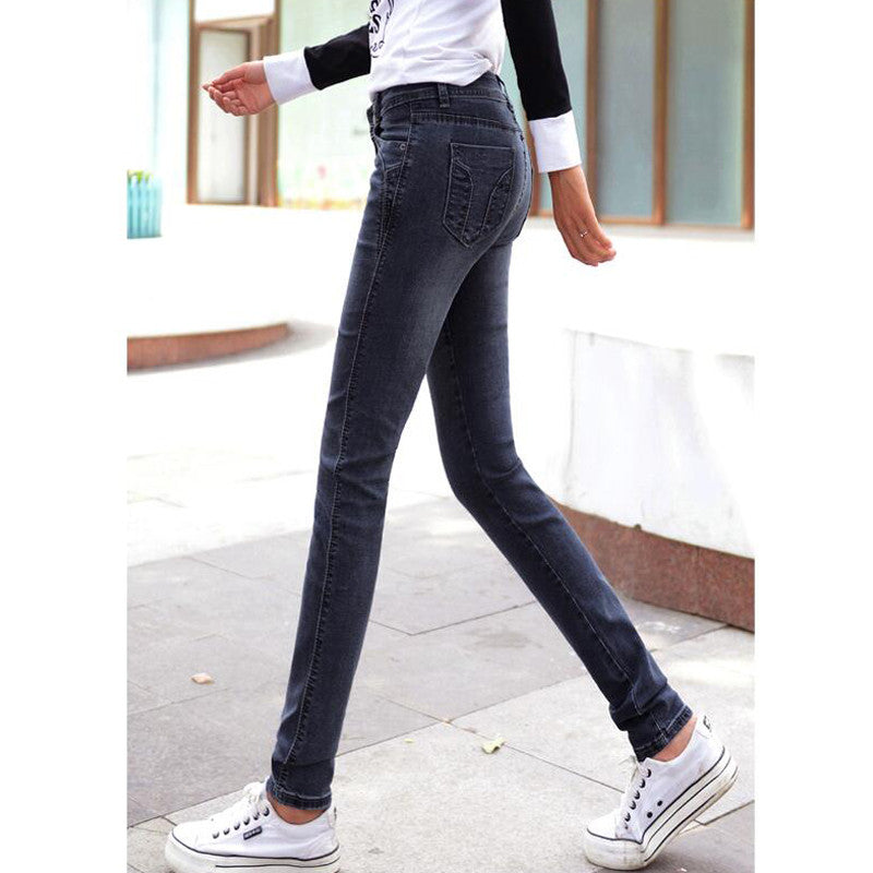 Blue Slim Jeans for Women