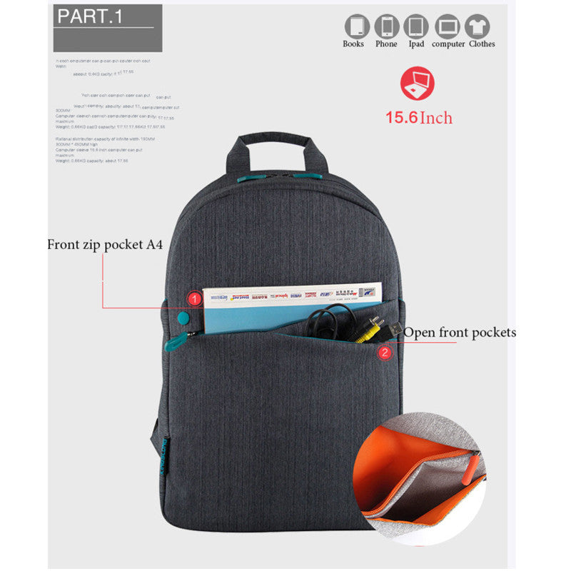 Designed Men's Backpacks Laptop 14-15 Inch Notebook bmb