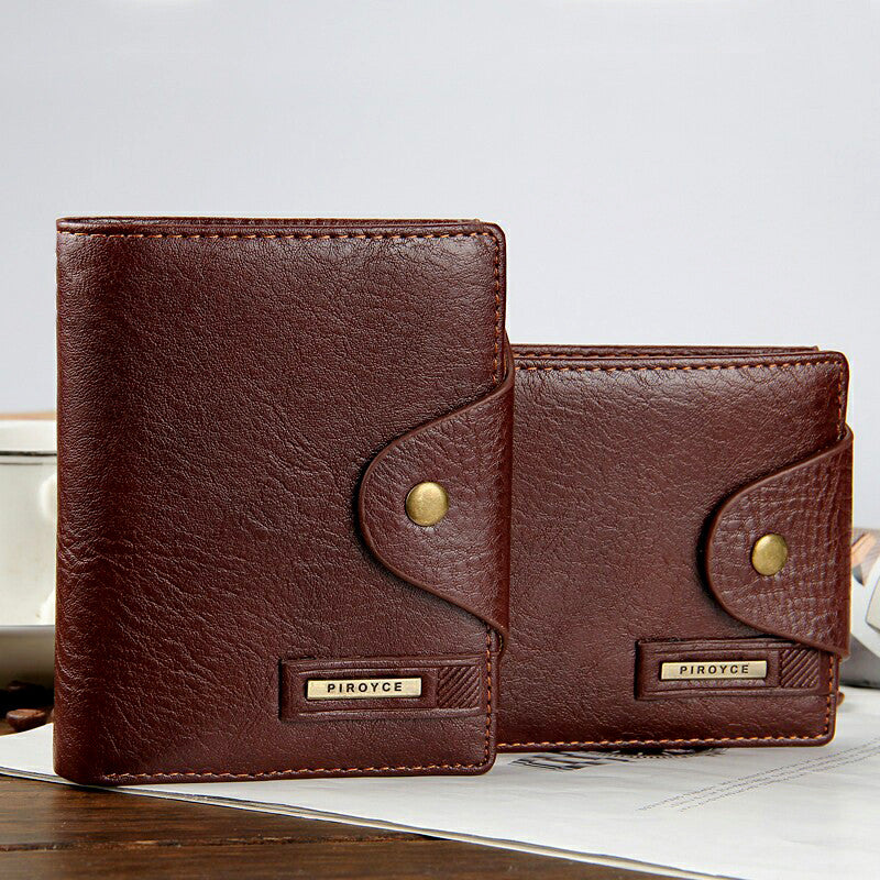 Quality Guarantee Leather Purse With Coin Pocket Men's Wallet