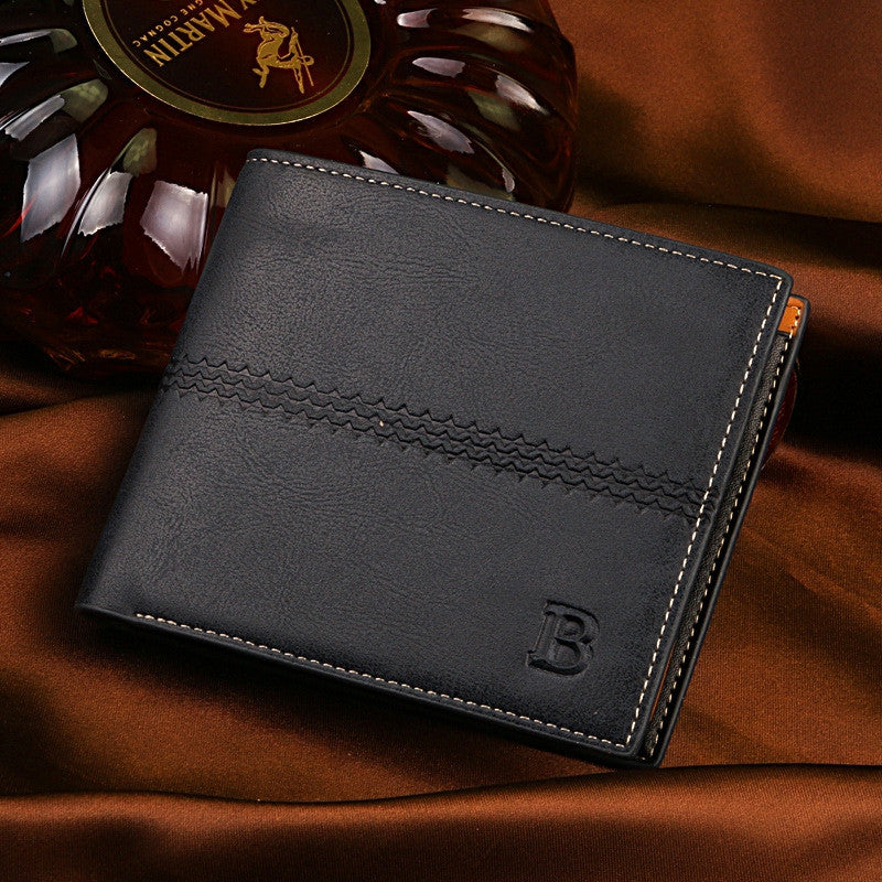 Luxury Men's Wallet Leather Card Holder