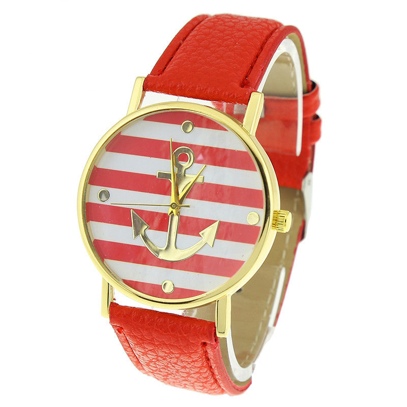 Anchor Stripes Watches Casual ww-d wm-q