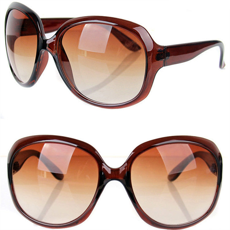 Fashion Retro Oversized Round Sunglasses For Women