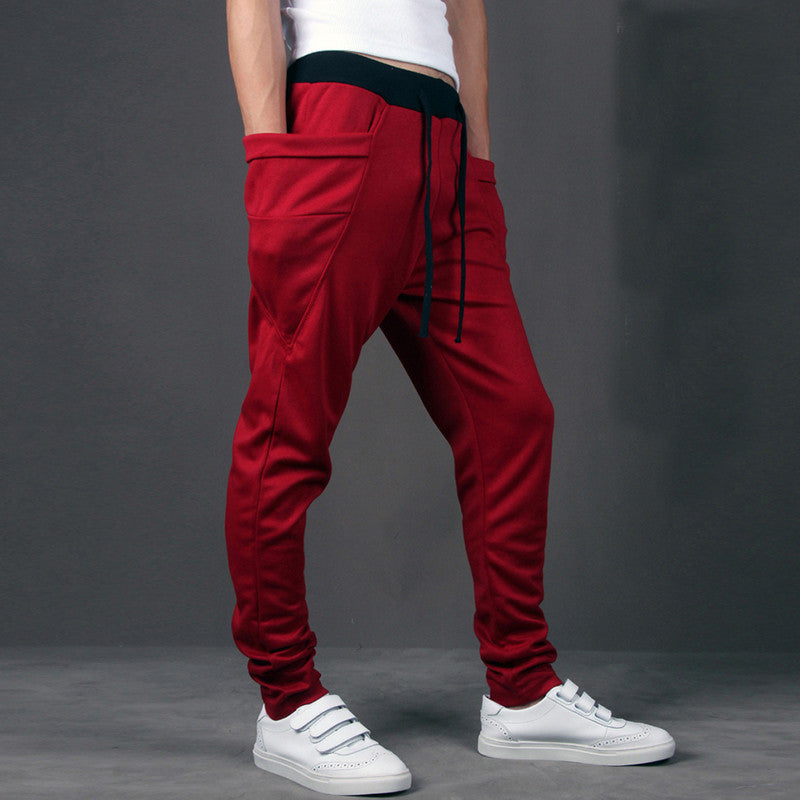 Hot Sale Big Pocket Hip Hop Fitness Clothing Joggers Casual Pants for Men