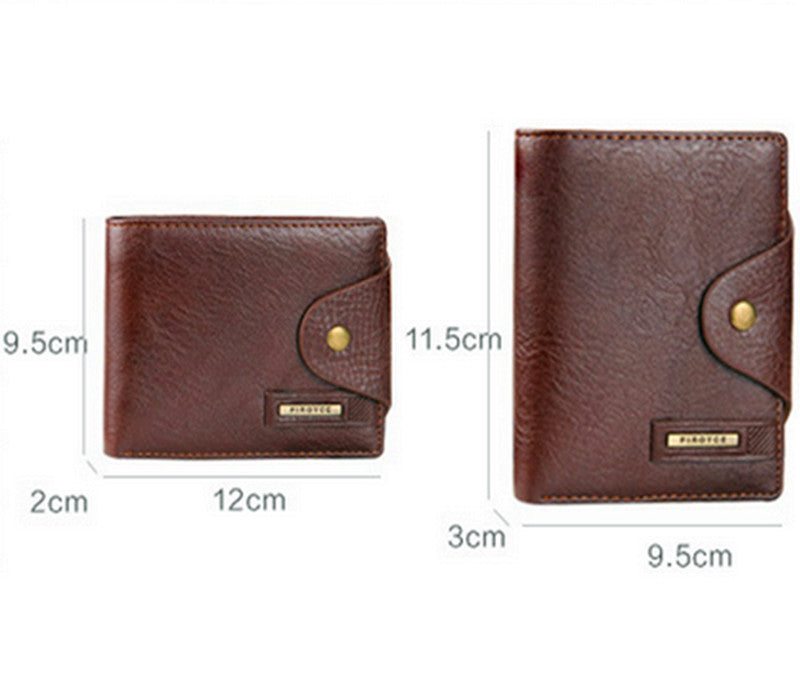 Genuine Leather Men's Wallet & Card Holder