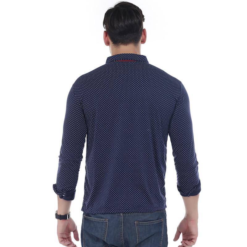 Long Sleeve Fashion Casual Slim Polo Men's T-Shirts
