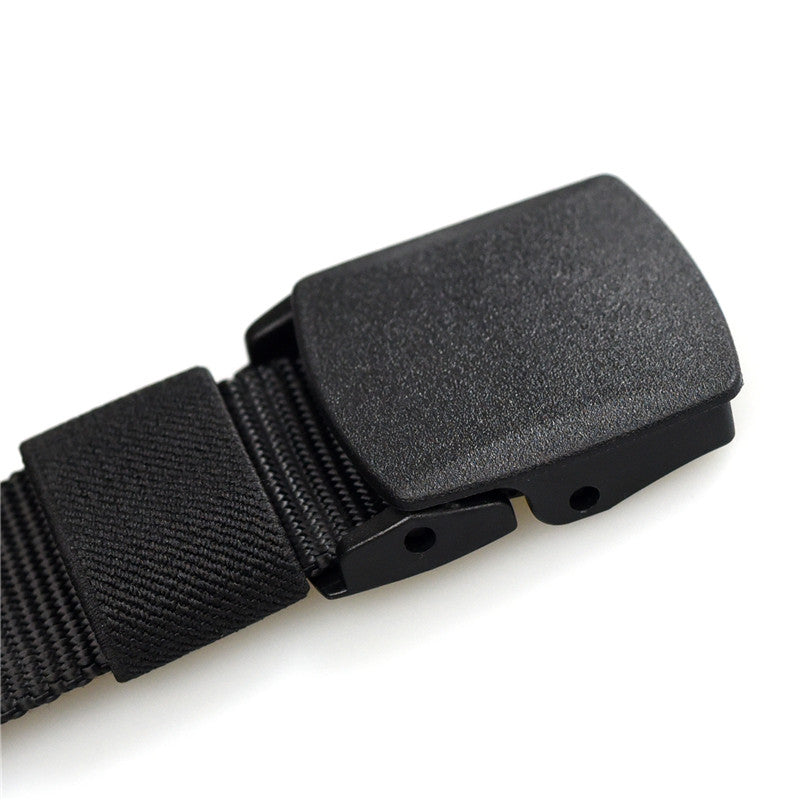 Automatic Buckle Military Canvas High Quality Strap Nylon Belt for Men