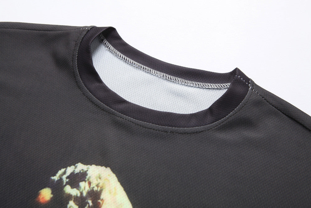 3D Creative Printed Short Sleeve Men's T-Shirts