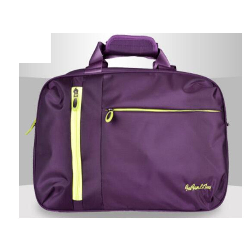 Solid Waterproof Nylon Large Capacity Travel Bag