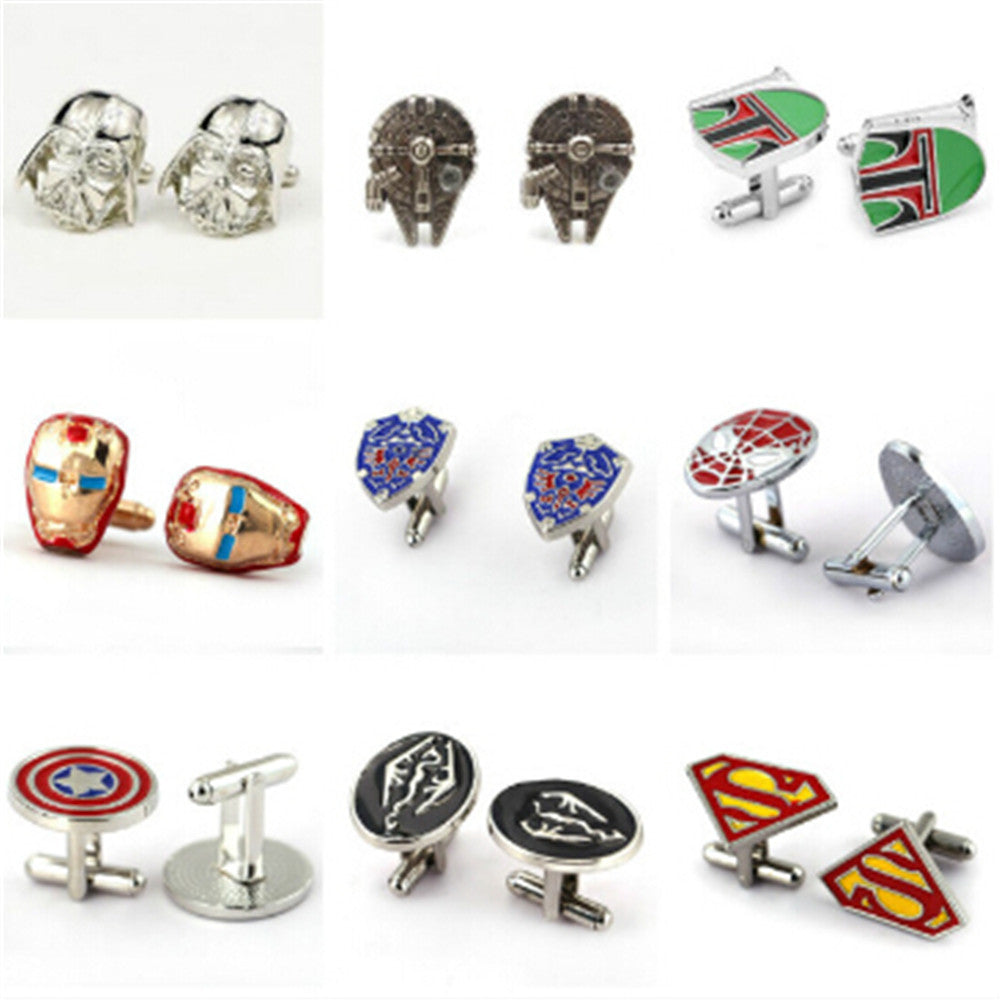 Star Wars Super Hero Millennium Cufflinks For Men