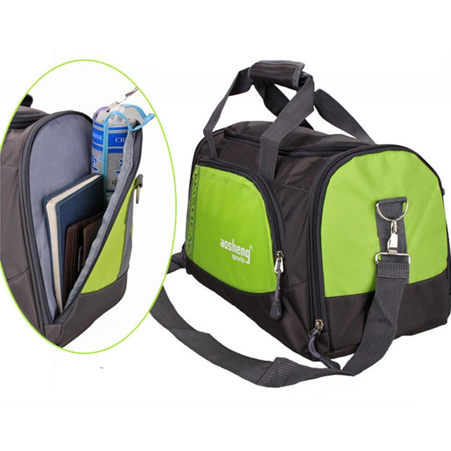 Light Portable Travel Bag With Independent Shoe Space
