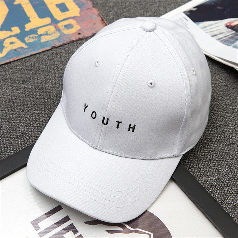 Youth Fashion Summer Solid Unisex Hat Baseball Caps