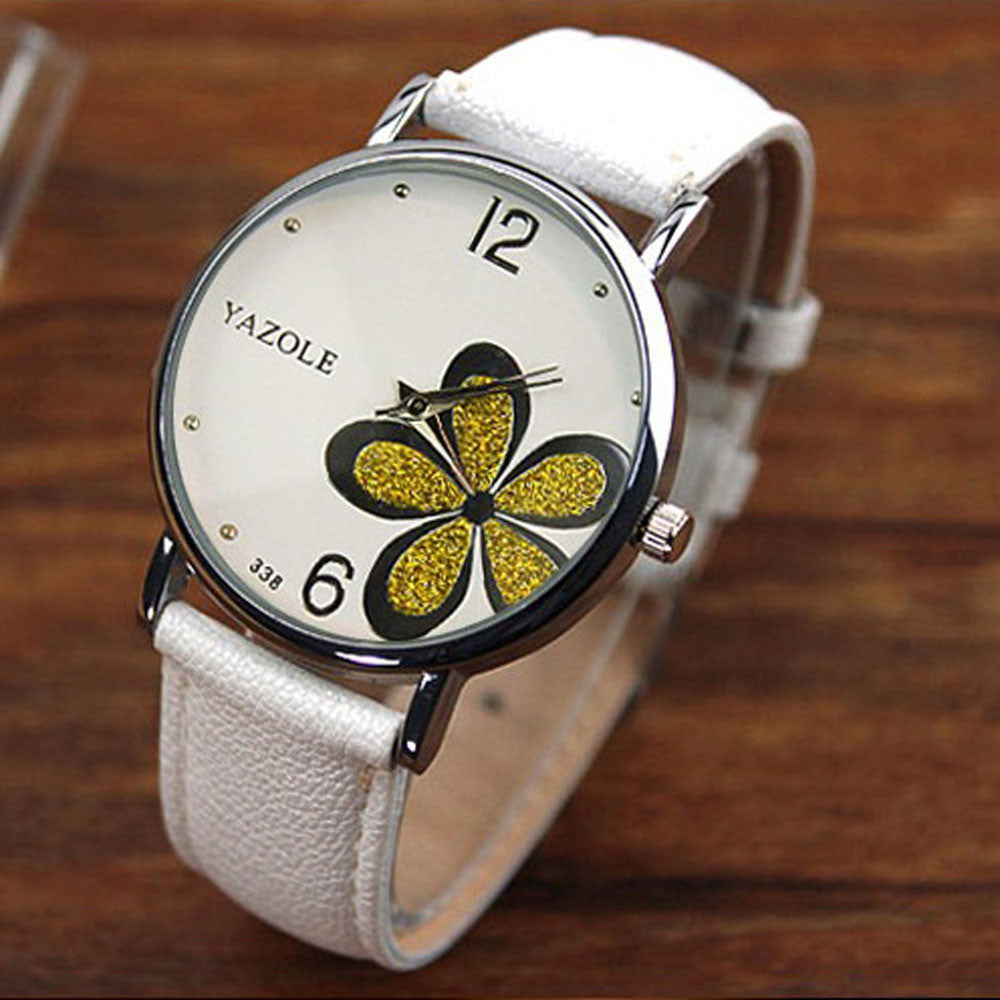 Flower Quartz Women Watch ww-b