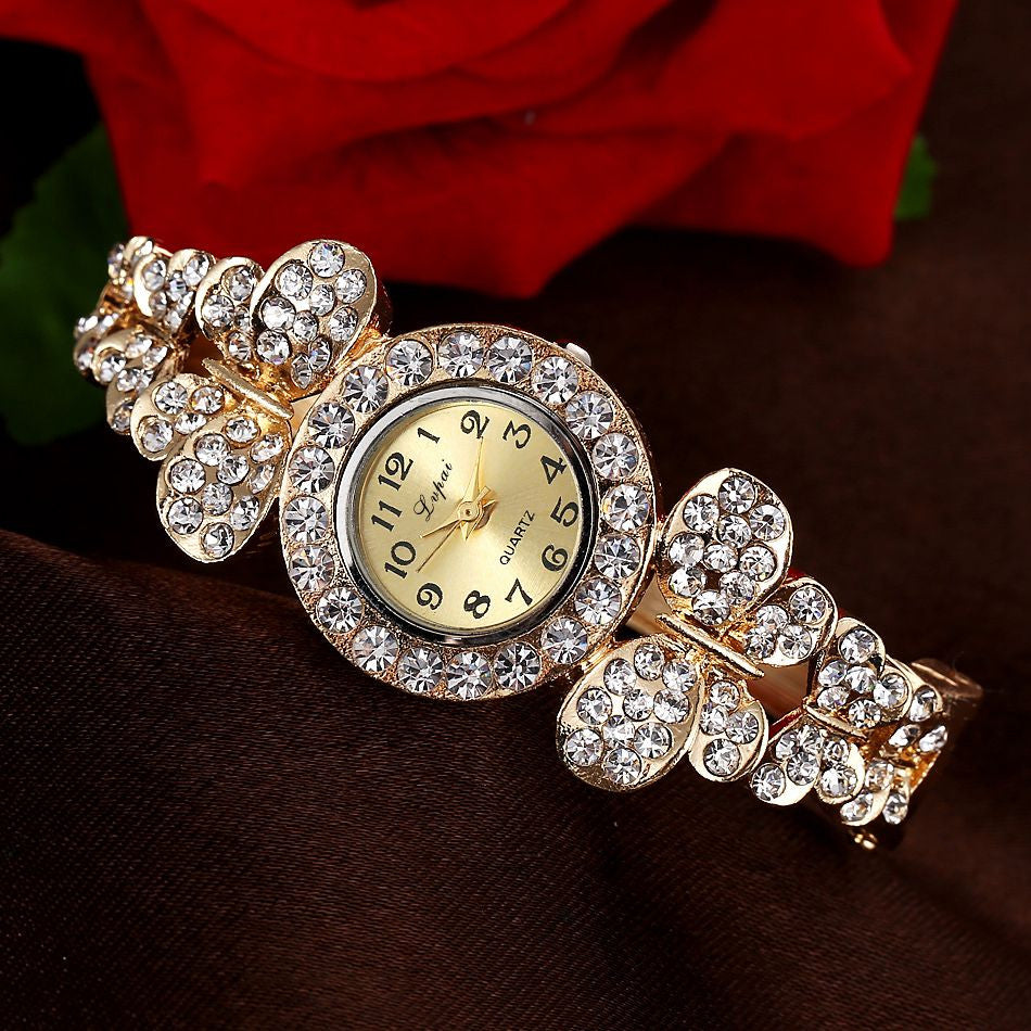 Crystal Vintage Bracelet Classic Ladies Watches ww-b