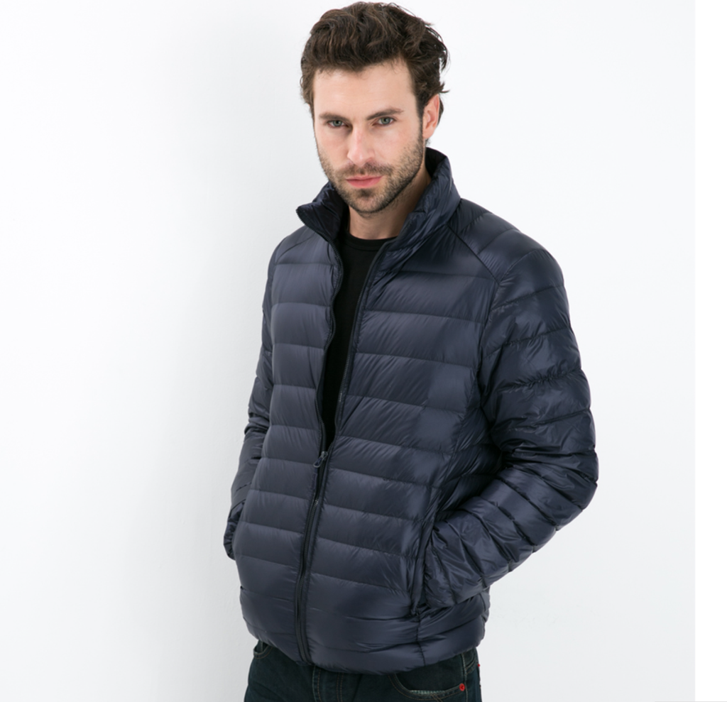 Duck Down Ultra Light Winter Jacket For Men