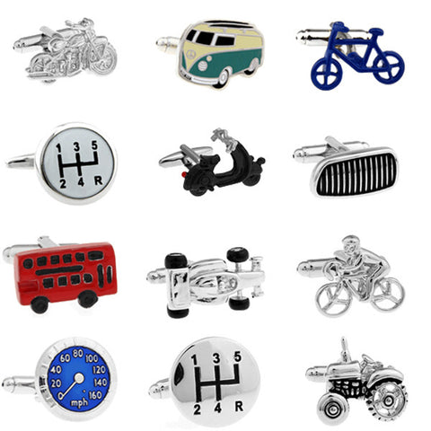 Travel/Vehicle Design Cufflinks