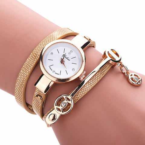 Faux Leather Bracelet Women's Watches ww-b