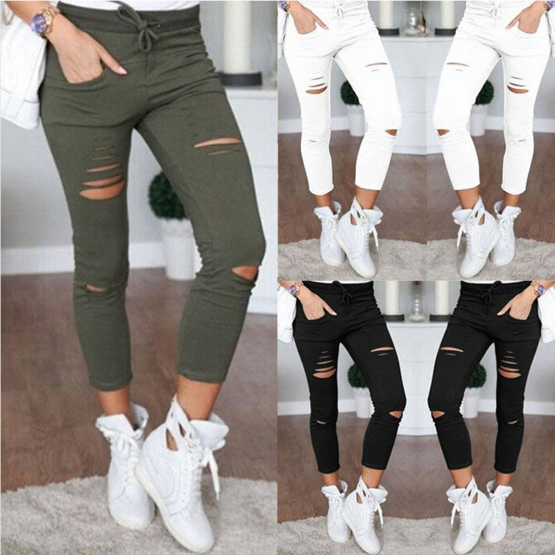 Skinny Cut Stretch Denim For Women