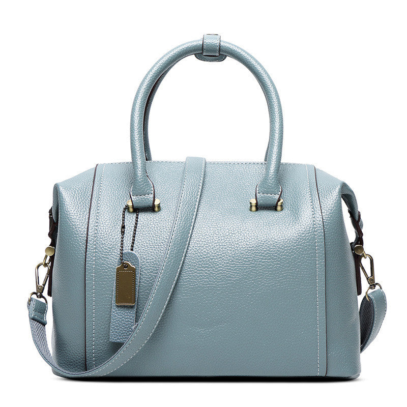 4 Colors Genuine Leather Tote Handbags