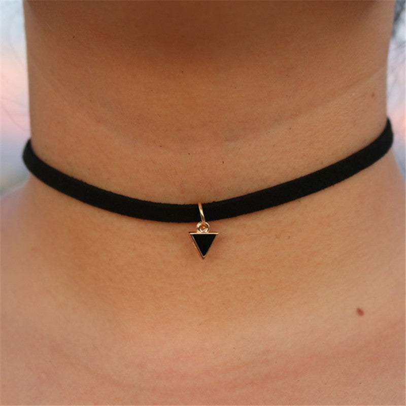 Choker Necklaces Black Velvet Torques Jewelry