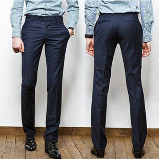 Hot Sale Western-Style Business Casual Dress Pants for Men