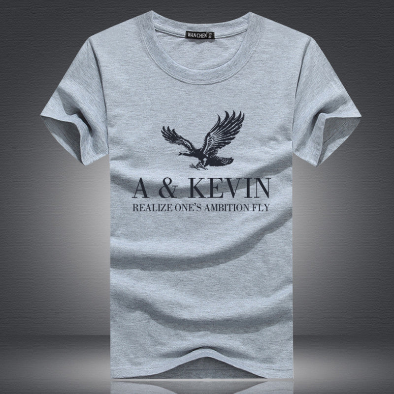 Eagle Printed Pure Cotton Men's T-shirts