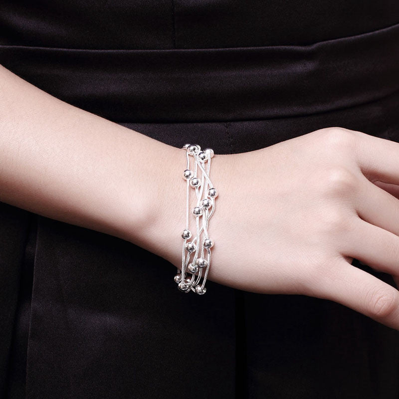 Luxury look Bracelets in Silver