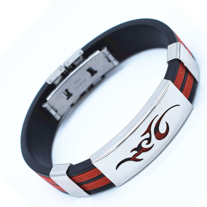 Sports Silicone Wristband Bracelets mj-